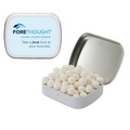 White Mint Tin with Signature Peppermints